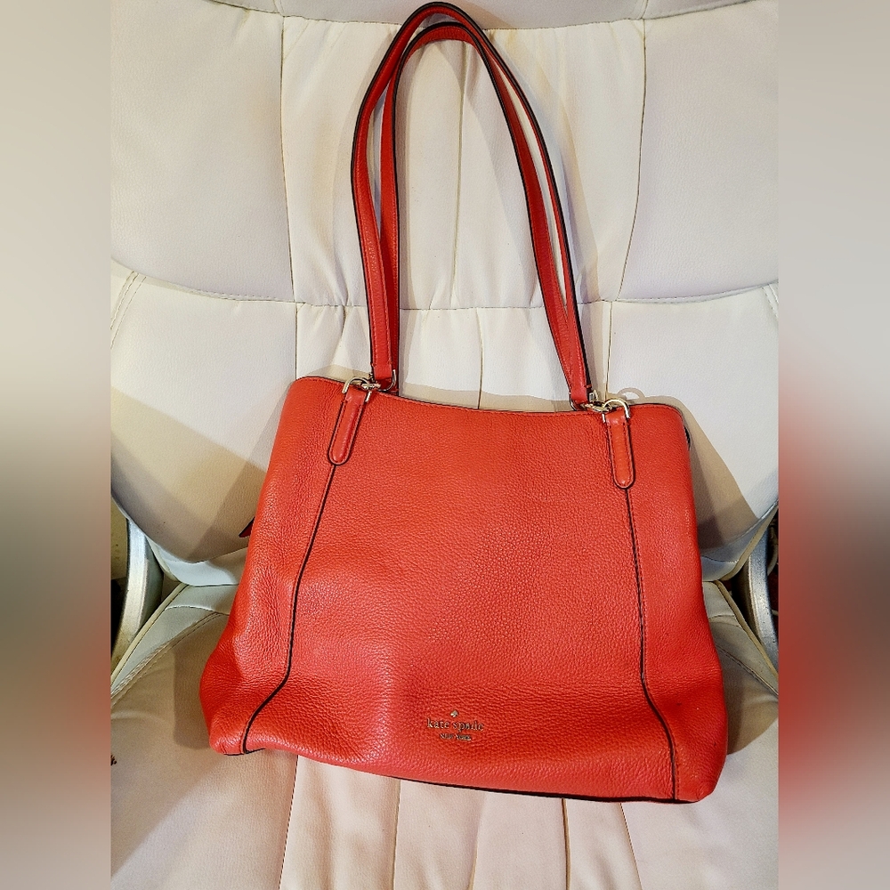 KATE SPADE LEATHER SATCHEL BAG - Picture 11 of 11